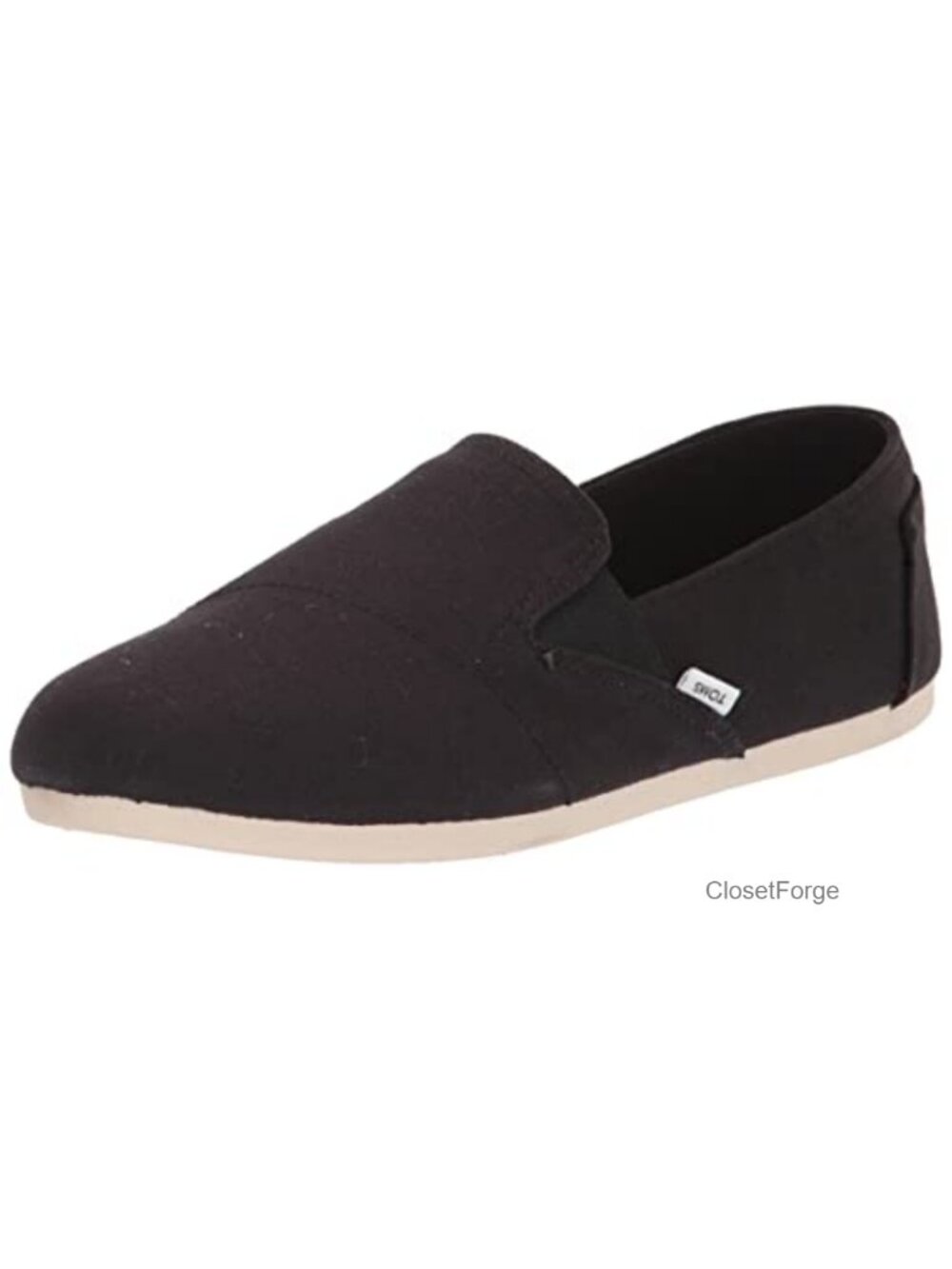 TOMS Redondo Loafer Flat Women's Espadrille Textile Canvas Slip-On